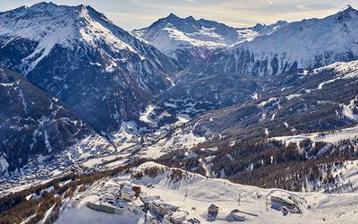 Sölden im Winter